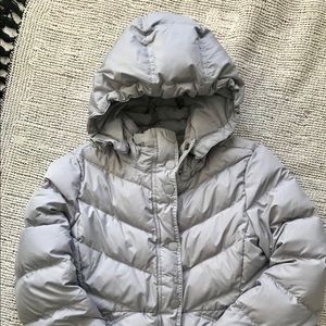 J. Crew Down Puffer Coat, M (Removable Hood)